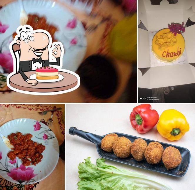 Cheesecake at The Momo Stop