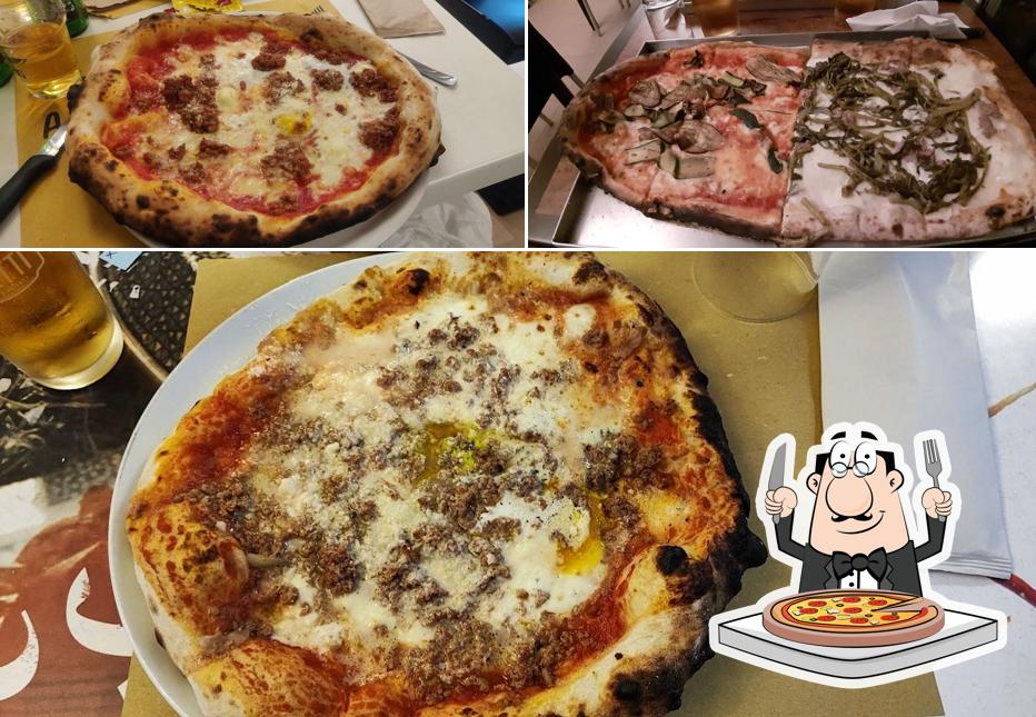 Prenditi tra le molte varianti di pizza