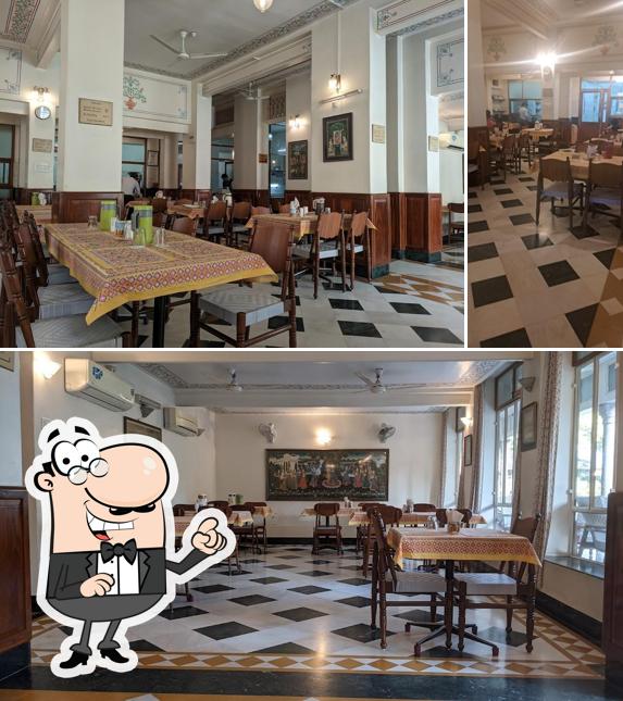 The interior of Chitra Cafe