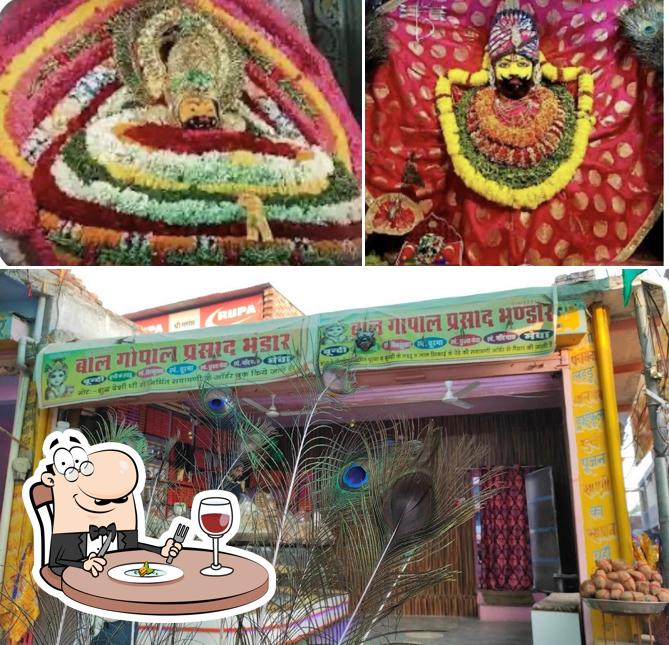 Food at Bal Gopal prashad bhandar