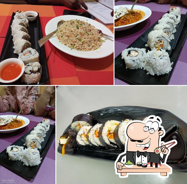 Order different sushi options