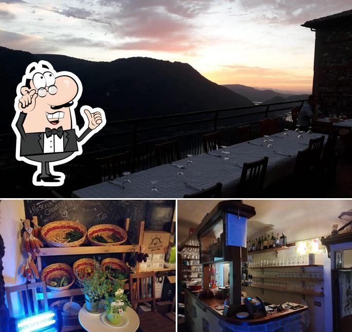 La immagine di interni e cibo da La Passatella - Agri-Pub