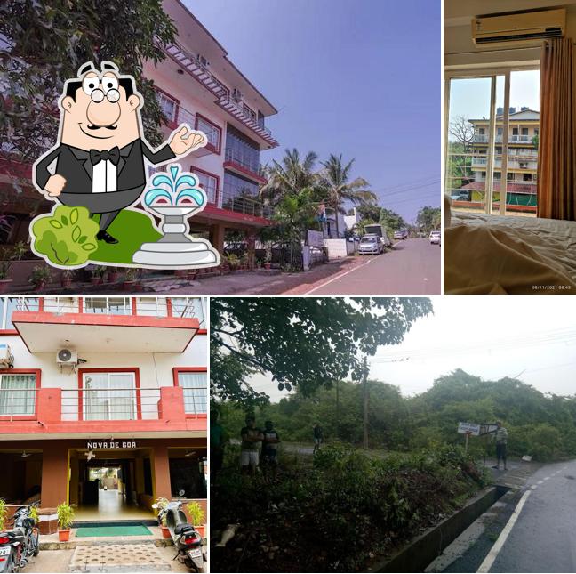 Check out how Hotel Nova De Goa looks outside