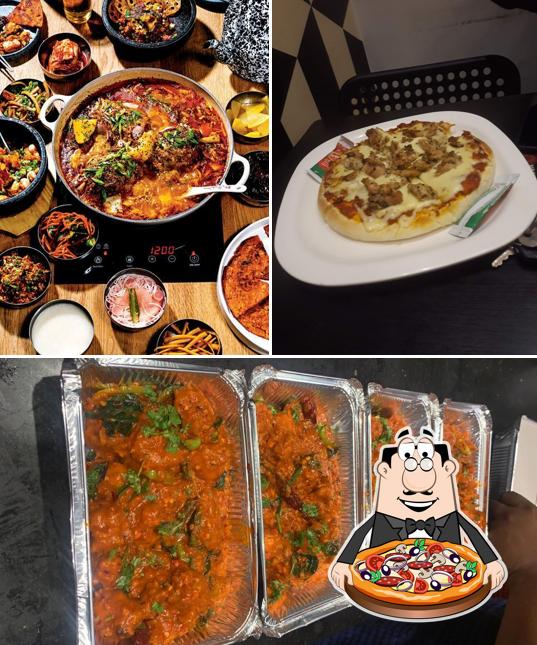 Pick pizza at Snacks up