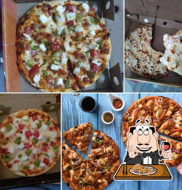 At The B Town Cafe, you can enjoy pizza