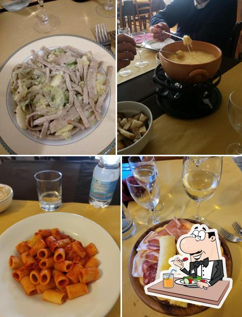 Cibo al Trattoria San Giacomo