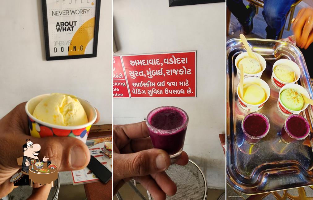 Food at Ambica icecream