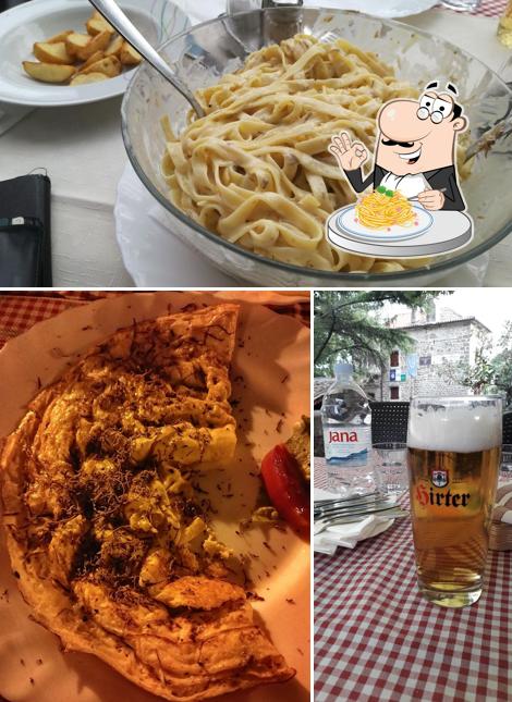 Spaghetti alla carbonara al Pintur