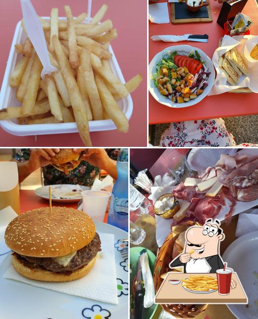 Patatine fritte al Al Solito Posto Piadineria