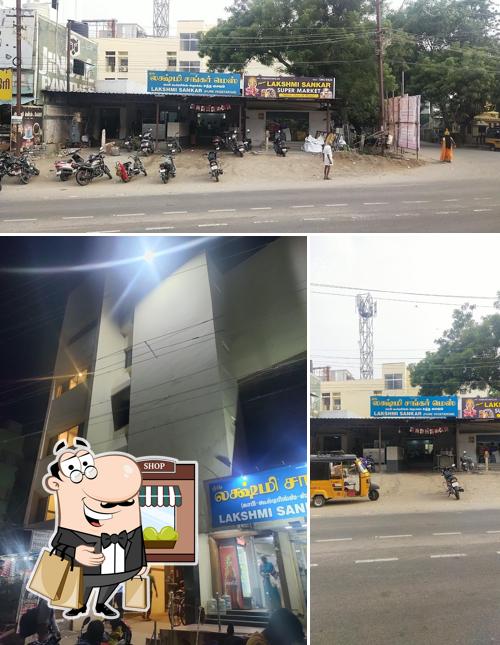 The exterior of Lakshmi Shankar Mess