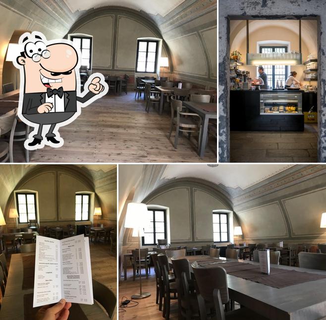 Gli interni di Bistro Franzensfeste fortezza
