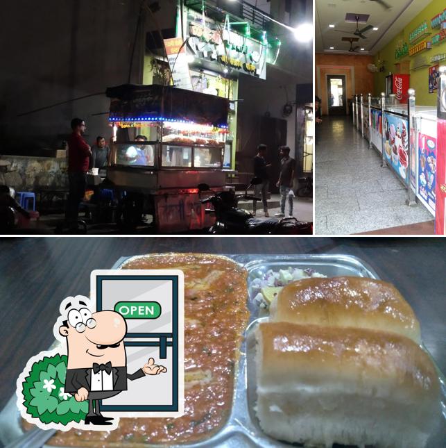 The exterior of Laxmi Pav Bhaji & Ice Cream Parlor