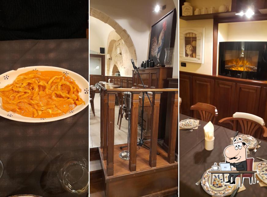 Gli interni di Trattoria la locanda del centro