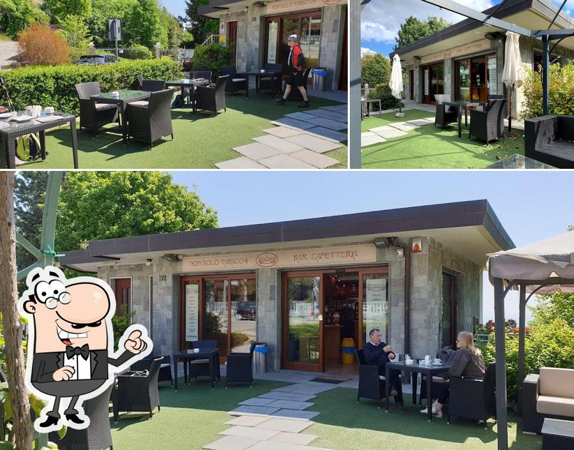 Gli interni di Bar Bricshop non solo tabacchi