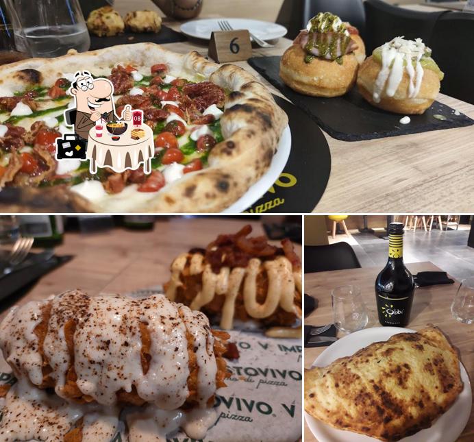 La immagine di cibo e birra da Impastovivo
