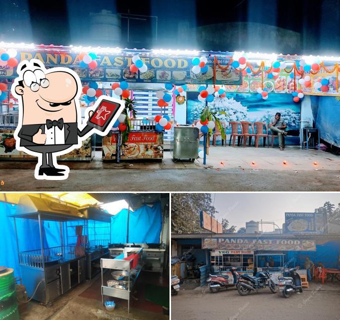 The exterior of PANDA FAST FOOD & BIRYANI HOUSE