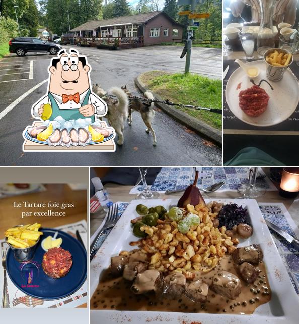 Ostriche al Restaurant de la Source