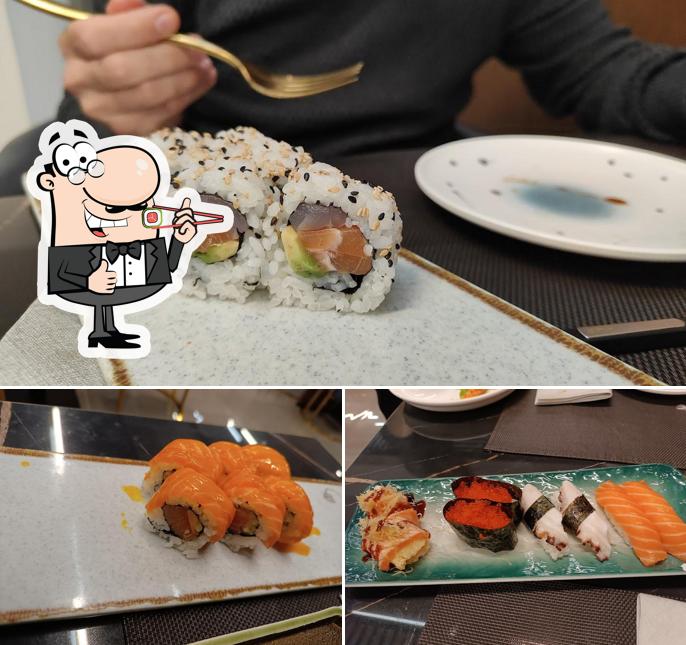 Il sushi è il cibo tradizionale della cucina giapponese