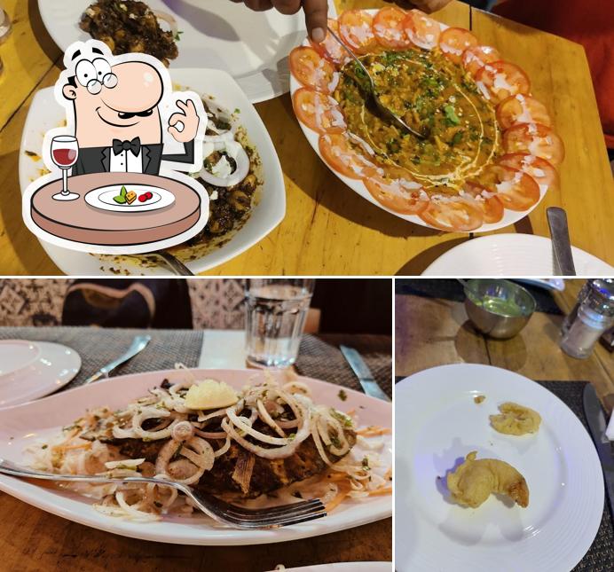 Food at Club India Restaurant (pure veg)