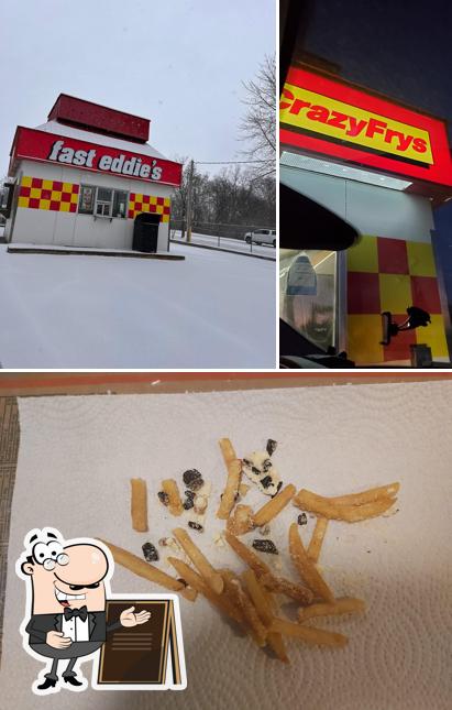 L'extérieur de Fast Eddie's
