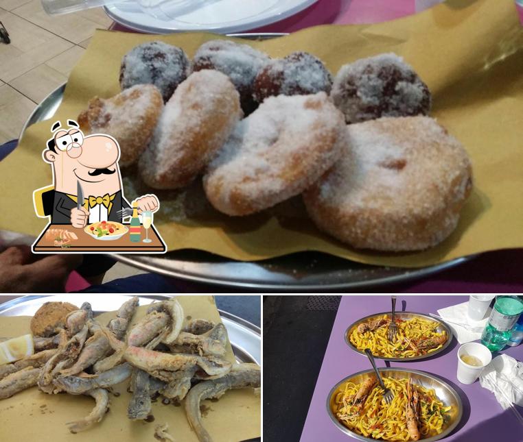 Platti al Pesce fritto e baccalà