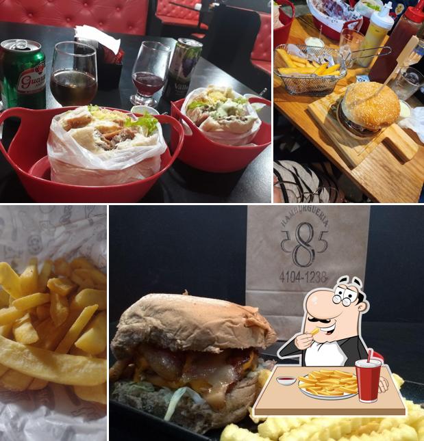 Batata frita em 585 Hamburgueria