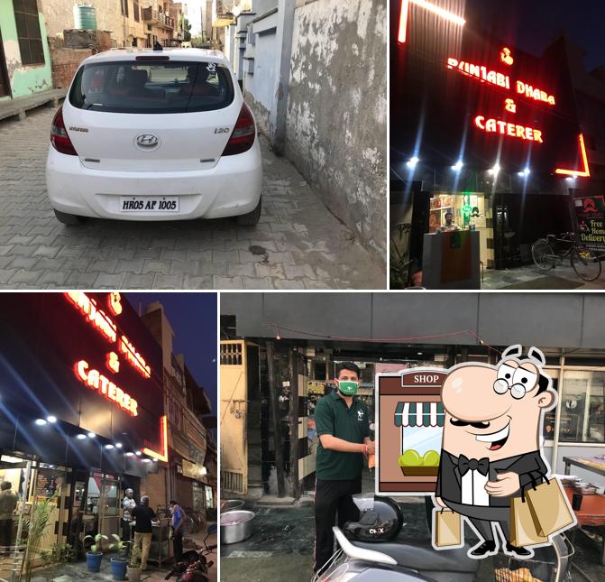 The exterior of PUNJABI DHABA & CATERERS