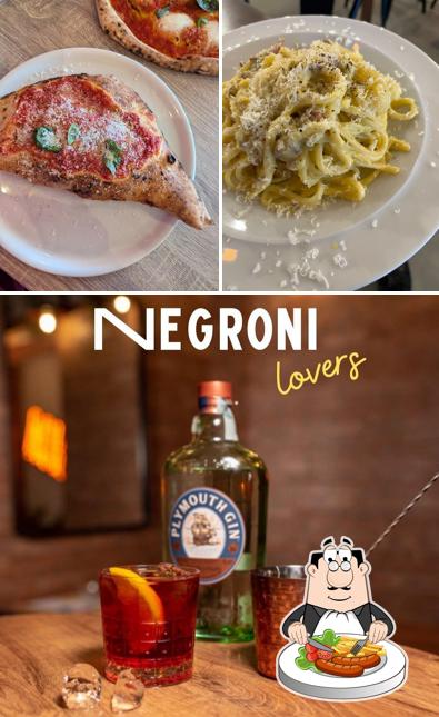 La cibo e bevanda del ristorante