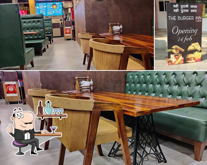 The Burger Inn Cafe is distinguished by interior and food