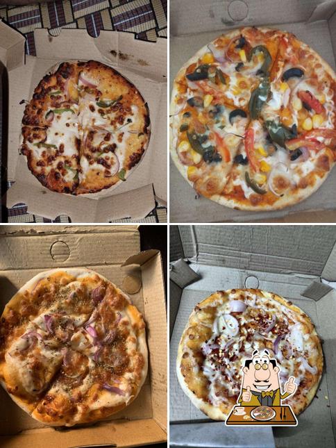 Order pizza at The New York's Pizza