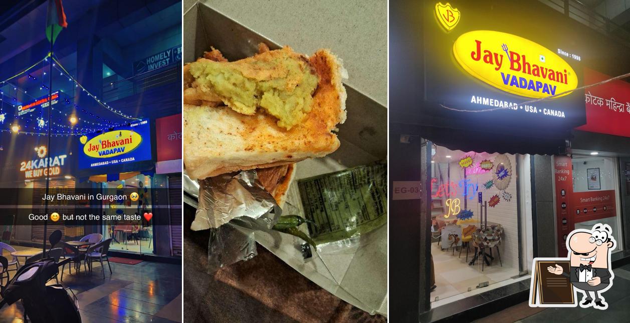 The exterior of Jay Bhavani Vadapav