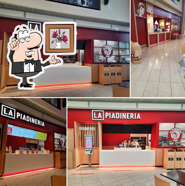 Dai un'occhiata agli interni di La Piadineria
