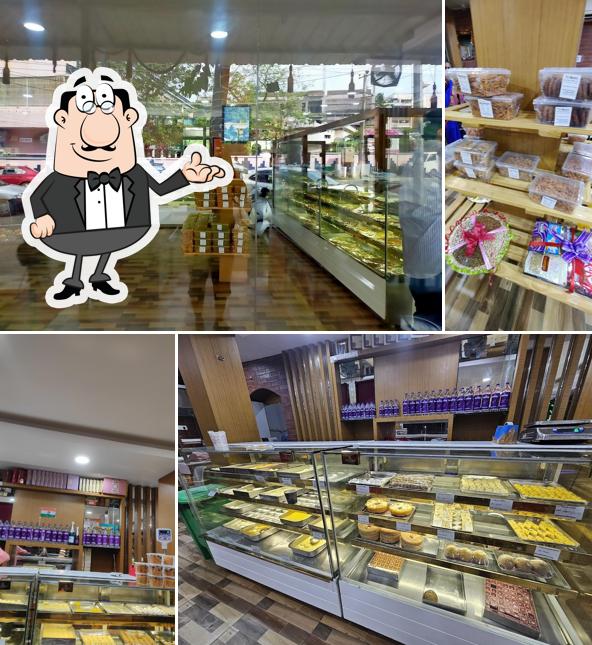 Check out how New Delhi Sweets looks inside