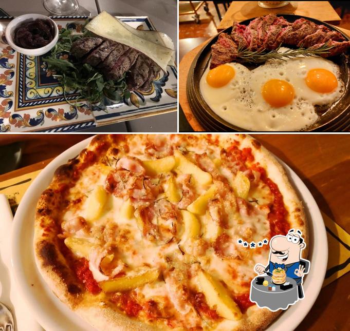 Platti al Osteria Pizzeria La Vecchia Rama