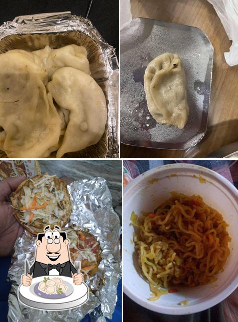 Dumplings at Om Fast Food
