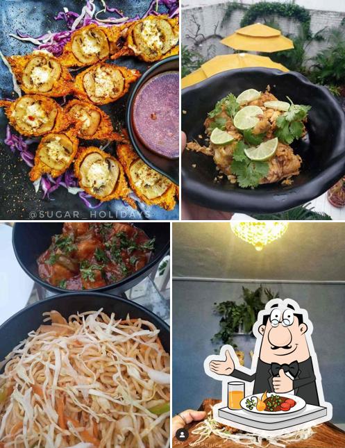 Food at Behind Yellow Doors Diner