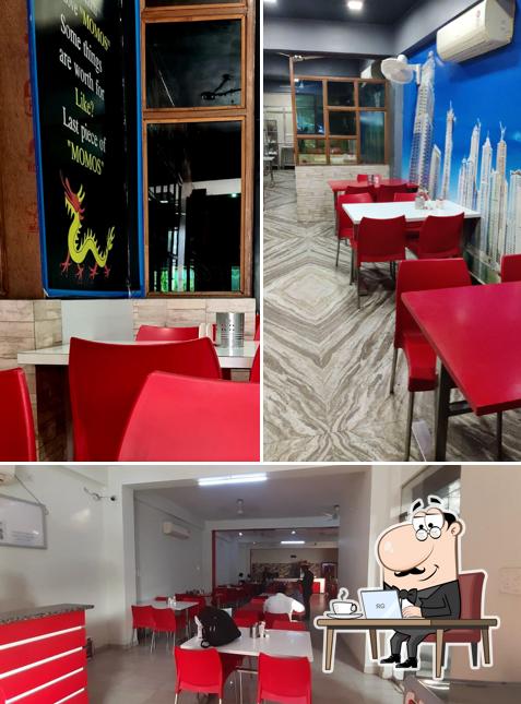 Take a seat at one of the tables at 9280 The family restaurant