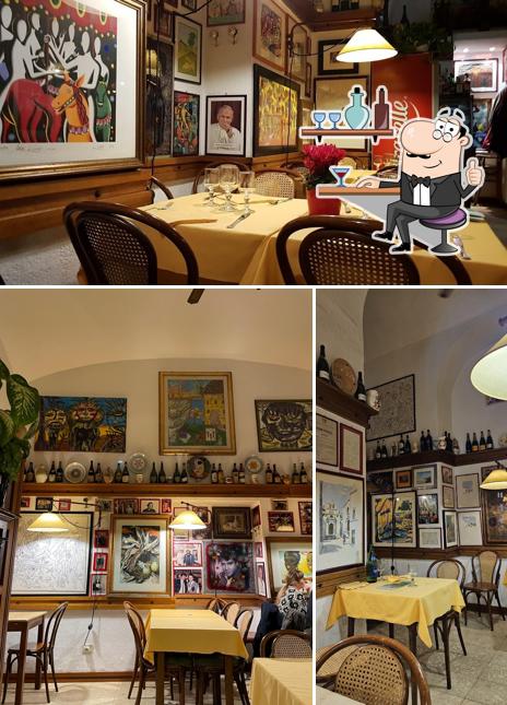 Gli interni di Il Colibrì