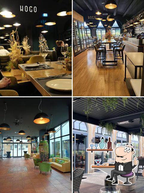 Gli interni di Kogo Restaurant