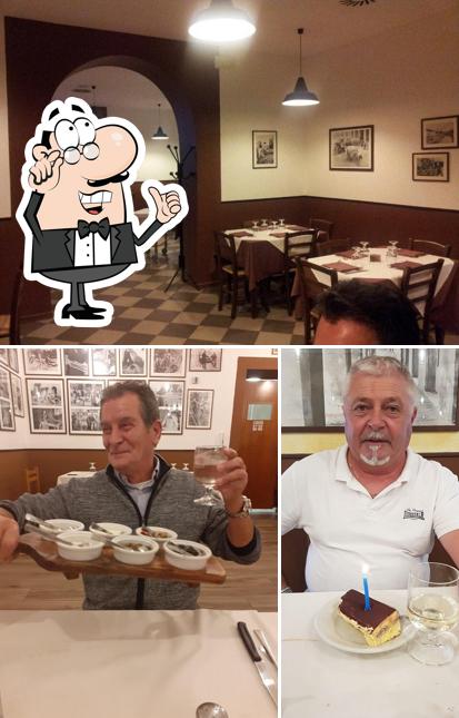 La foto della interni e dolce di Antica Trattoria Da Braccio