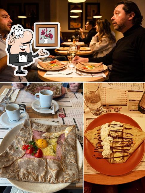 Gli interni di La Crêperie of Switzerland