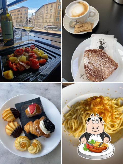 Platti al Pasticceria Gonnelli