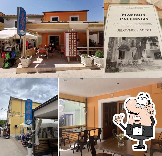 Gli interni di Pizzeria Paulonija