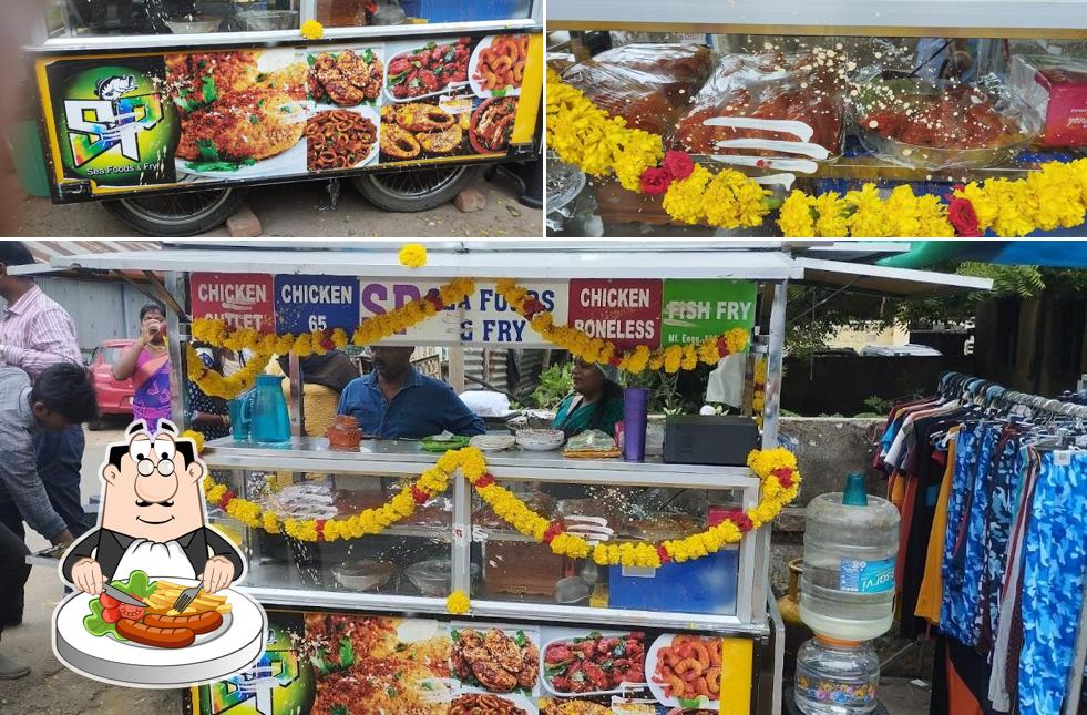 Food at SP Sea Foods & Fry (First Transgender Shop)