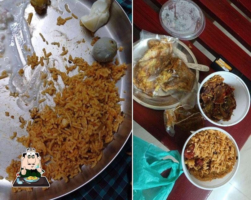 Meals at Naidu Andhra Mess