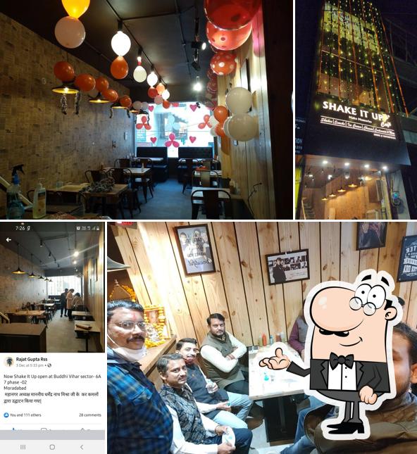 Take a seat at one of the tables at Brass City Cafe