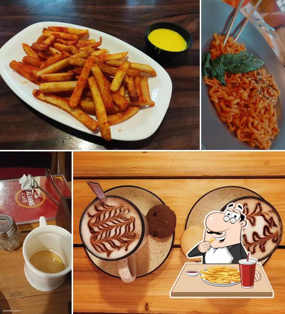 French fries at KALSANG CAFE