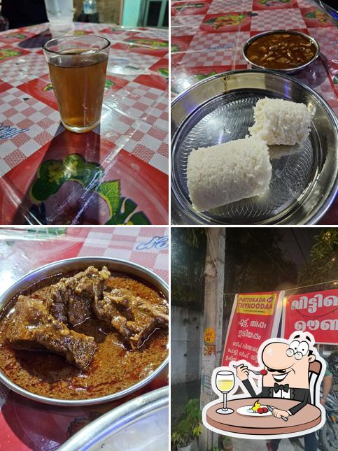 Food at Kanji kada in thykoodam