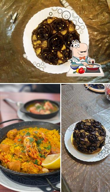 Paella at Mom’s Cook Book