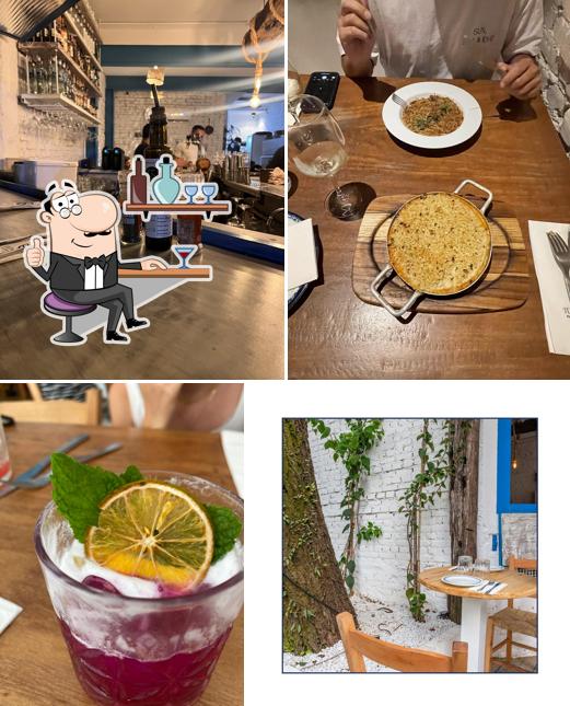 Veja imagens do interior do Petros Restaurante